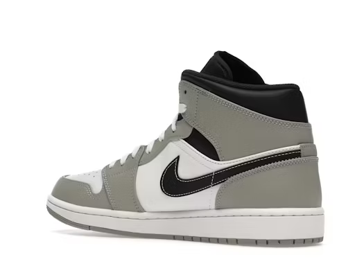 Air Jordan 1 Mid Light Smoke Grey Anthracite