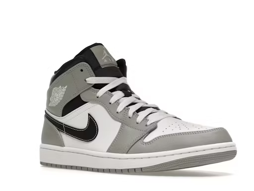 Air Jordan 1 Mid Light Smoke Grey Anthracite