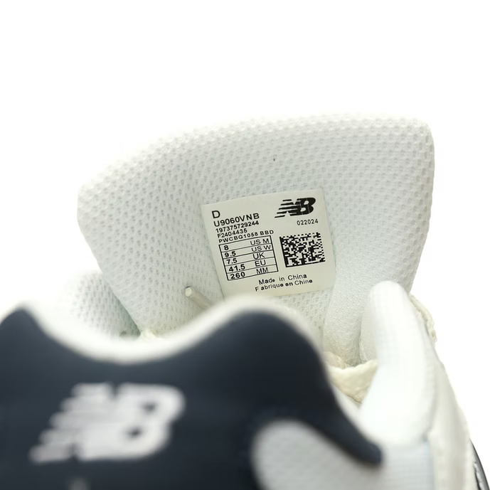 New Balance 9060 "White Navy"